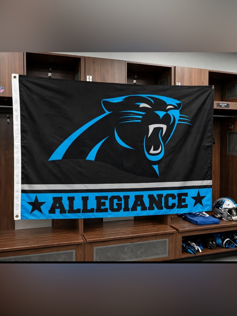 Carolina Panthers Allegiance 2-sided
3’x 5’ Flag/ Banner Football NEW